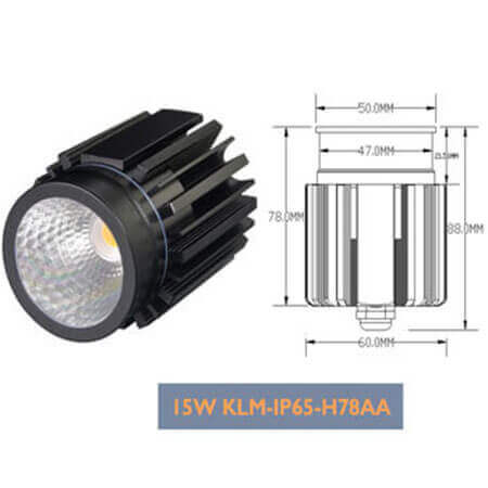 15W LED Light Source Module Triac Dimmable